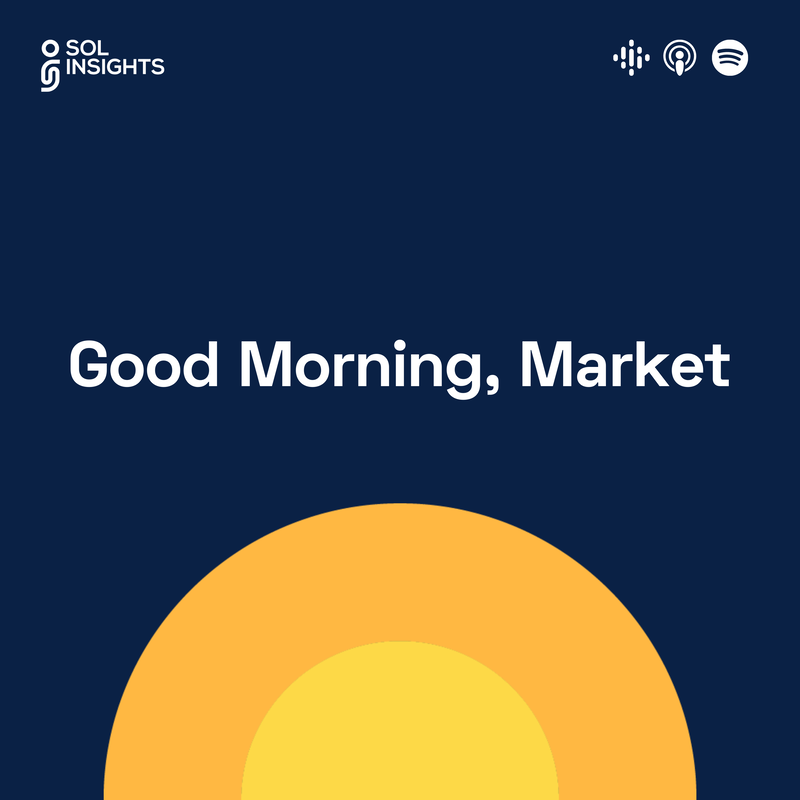 Good Morning, Market podcast logo